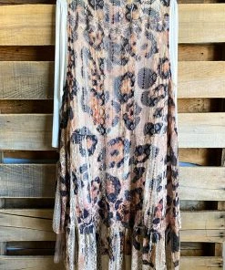 Origami AHB EXCLUSIVE: Brighten My Day Vest - Taupe/Leopard