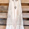 Sassy Bling AHB EXCLUSIVE: The First Resort Vest - Beige - 100% COTTON What's New