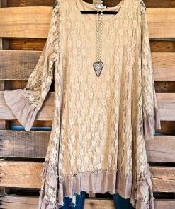 Origami What's New AHB EXCLUSIVE: My Glamour Appeal Dress - Mocha