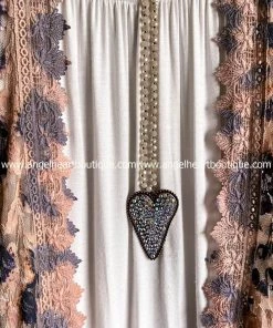 Origami What's New AHB EXCLUSIVE: One More Time Long Kimono Lace - Leopard