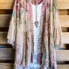 Origami What's New AHB EXCLUSIVE: Embrace The Joy Kimono/Duster - Taupe/Rose