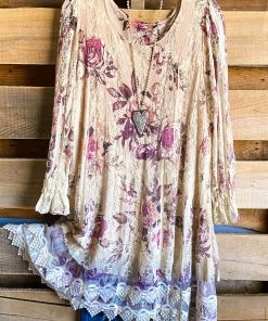 Origami AHB EXCLUSIVE: Laughing Now Layered Tunic - Beige/Rose What's New