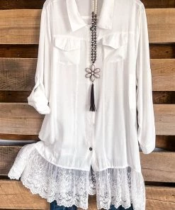 Origami What's New AHB EXCLUSIVE: Mindfulness Harmony Top - Ivory