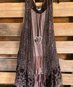 Origami AHB EXCLUSIVE: Dream Weaver Vest - Brown - 100% COTTON What's New