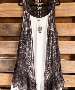 Origami AHB EXCLUSIVE: Dream Weaver Vest - Brown - 100% COTTON What's New