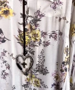 Origami What's New AHB EXCLUSIVE: Mindfulness Harmony Top - Ivory/Yellow