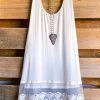 Origami Layers And Love Tank With Stones - Ivory