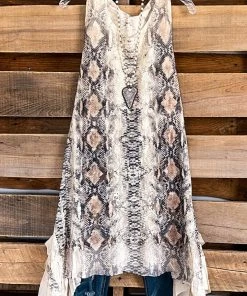 Origami What's New AHB EXCLUSIVE: Love Is Alive Tunic - Snake Print