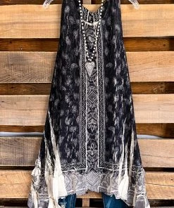 Origami AHB EXCLUSIVE: Love Is Alive Tunic - Black What's New