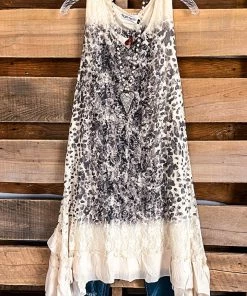 Origami AHB EXCLUSIVE: Love Is Alive Tunic - Beige/Leopard What's New