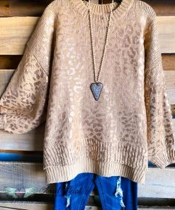 Andthewhy Flawlessly Fierce Sweater - Rose Gold -SALE 16 Andthewhy Flawlessly Fierce Sweater - Rose Gold -SALE
