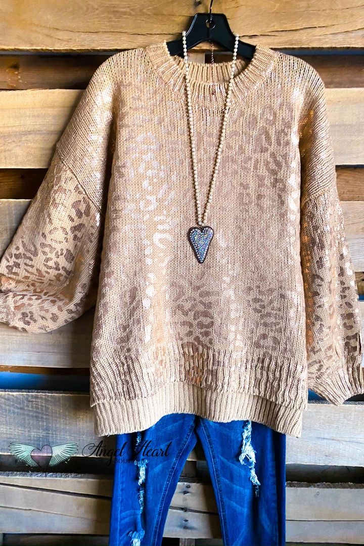 Andthewhy Flawlessly Fierce Sweater - Rose Gold -SALE 7 Andthewhy Flawlessly Fierce Sweater - Rose Gold -SALE