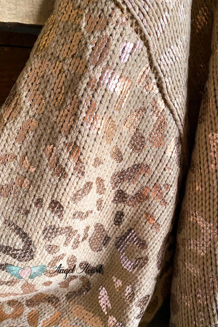 Andthewhy Flawlessly Fierce Sweater - Rose Gold -SALE 8 Andthewhy Flawlessly Fierce Sweater - Rose Gold -SALE