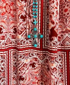 Angel Heart Boutique Why Not Me Blouse - Rust - SALE