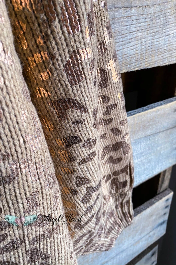 Andthewhy Flawlessly Fierce Sweater - Rose Gold -SALE 10 Andthewhy Flawlessly Fierce Sweater - Rose Gold -SALE