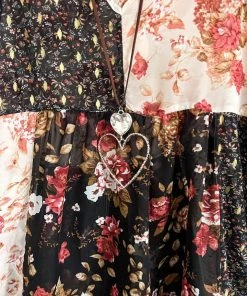 Umgee Please Don't Go Top - Black/Cream - SALE