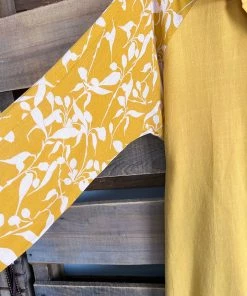 Umgee Right Through You Top - Goldenrod - SALE