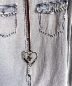 Umgee What's New So Real Denim Dress - LT. Denim