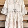 Sassy Bling AHB EXCLUSIVE: Dwell With Passion Dress/Tunic - Beige - (TWO PIECES) What's New