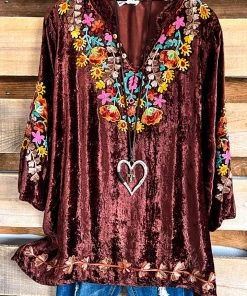 A&A Life With Passion Top - Brown What's New