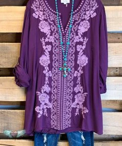 Andree AHB EXCLUSIVE: Love Is In The Air Top - Plum