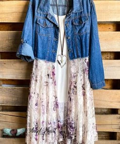 Origami AHB EXCLUSIVE: Wild Beginnings Duster- Denim/Rose