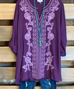 Andree AHB EXCLUSIVE: Love Is In The Air Top - Plum