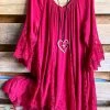 Sassybling What's New AHB EXCLUSIVE: Spring Sighting Tunic/Dress- Crimson