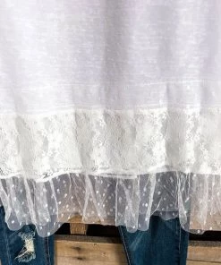 Sassybling AHB EXCLUSIVE: Definition Of Class Tunic Sleeveless - White What's New