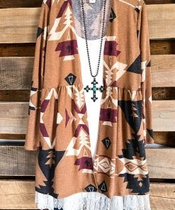 Heimish Rocky Mountain Serenity Cardigan - Camel