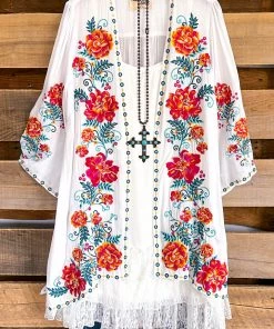 Andree AHB EXCLUSIVE: Renewed Reflections Cardigan - Ivory What's New