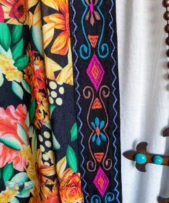 A&A What's New AHB EXCLUSIVE: Bright With A Smile Long Duster - Black/Multi