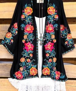 Andree What's New AHB EXCLUSIVE: Renewed Reflections Cardigan - Black