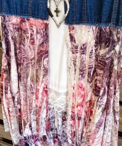 Origami AHB EXCLUSIVE: All The While Vest - Denim/Plum