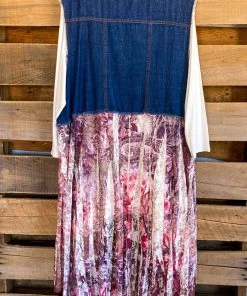 Origami AHB EXCLUSIVE: All The While Vest - Denim/Plum