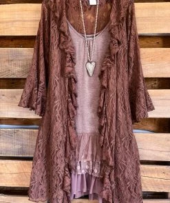 Sassybling AHB EXCLUSIVE: Sweet Romance Cardigan - Mocha What's New