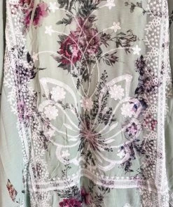 Origami AHB EXCLUSIVE: Something Good Is Coming Cardigan - Mint/Floral