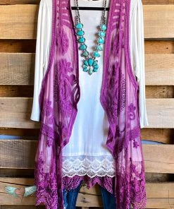 Origami What's New AHB EXCLUSIVE: See My Soul Vest - Plum