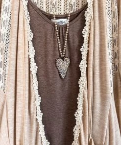 Origami AHB EXCLUSIVE: The Heart Won't Lie Cardigan - Natural