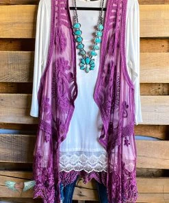 Origami What's New AHB EXCLUSIVE: See My Soul Vest - Plum