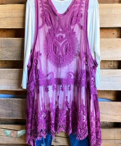 Origami What's New AHB EXCLUSIVE: See My Soul Vest - Plum