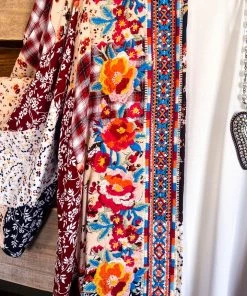 Andree What's New On My Own Time Kimono - Multi