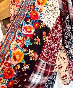 Andree What's New On My Own Time Kimono - Multi