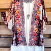 Andree What's New On My Own Time Kimono - Multi