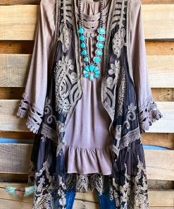 Origami AHB EXCLUSIVE: See My Soul Vest - Brown