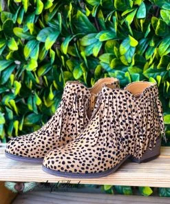 Olem Shoe What's New She Will Be Loved Booties - Cheetah Print 10 Olem Shoe What's New She Will Be Loved Booties - Cheetah Print