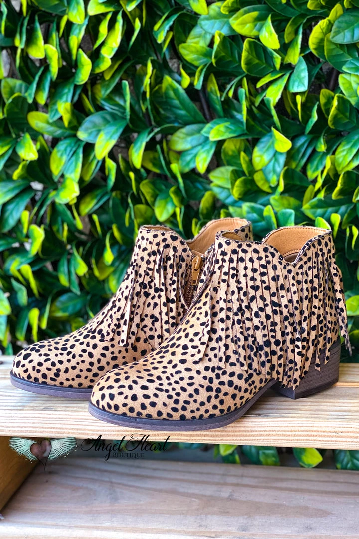 Olem Shoe What's New She Will Be Loved Booties - Cheetah Print 6 Olem Shoe What's New She Will Be Loved Booties - Cheetah Print