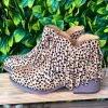 Olem Shoe What's New She Will Be Loved Booties - Cheetah Print