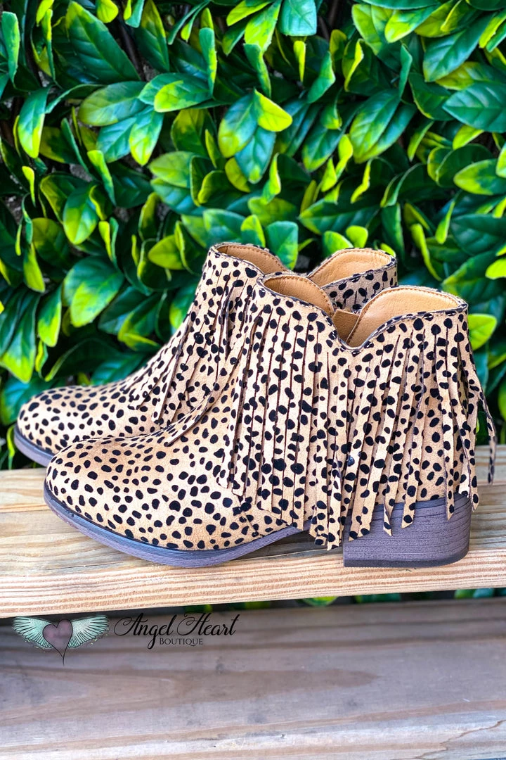 Olem Shoe What's New She Will Be Loved Booties - Cheetah Print 3 Olem Shoe What's New She Will Be Loved Booties - Cheetah Print