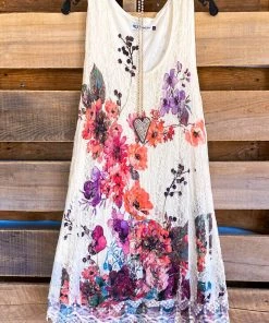 Origami AHB EXCLUSIVE: Because Of Happiness Tunic - Beige/Flower